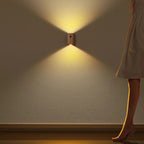 Wooden Motion Sensor Lamp - Rechargeable LED Light for Home, Elegant Design for Bedrooms, Hallways, and Cabinets 5