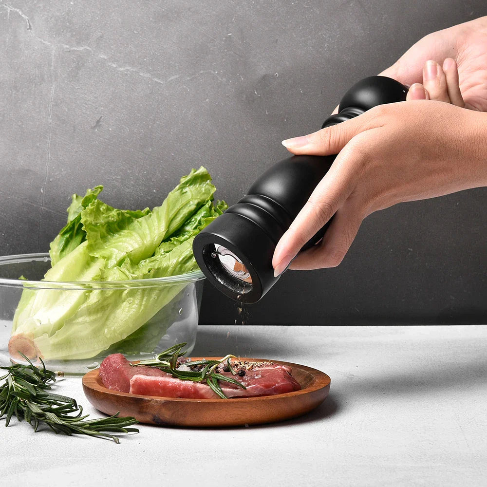 Wooden Salt and Pepper Shakers - Elegant Design for Stylish Dining 3