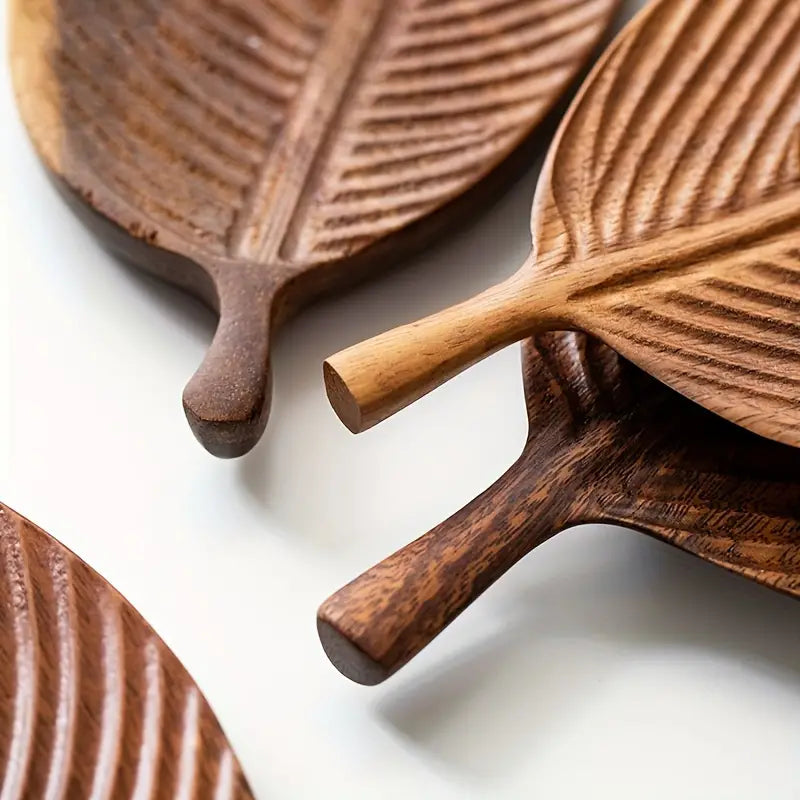 Wooden Serving Bowl - Elegant Organic Design for Versatile Use 5