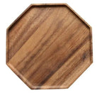 Wooden Serving Tray with Handles - Durable Acacia Wood, 2 Sizes 4