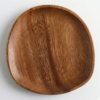 Wooden Serving Tray with Handles - Stylish & Versatile Design for Food 0