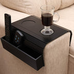 Wooden Sofa Arm Tray - Durable, Portable, Fits Most Armrests 1