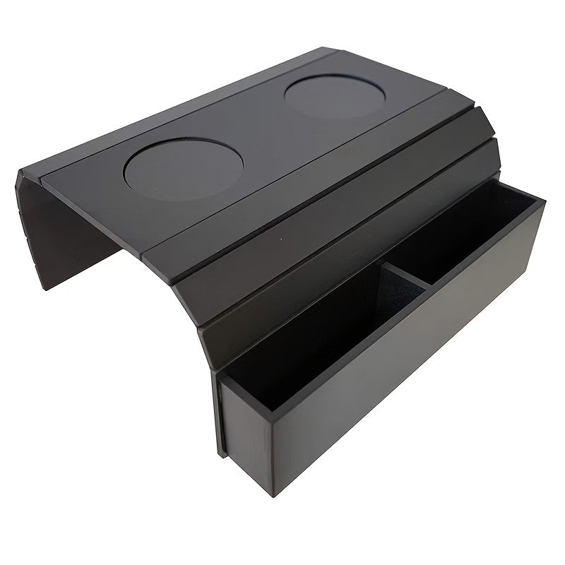 Wooden Sofa Arm Tray - Durable, Portable, Fits Most Armrests 2
