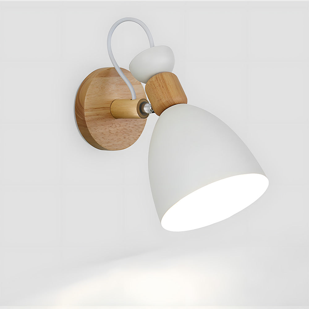Wooden Wall Sconce - Modern Design for Cozy Indoor Ambiance 3