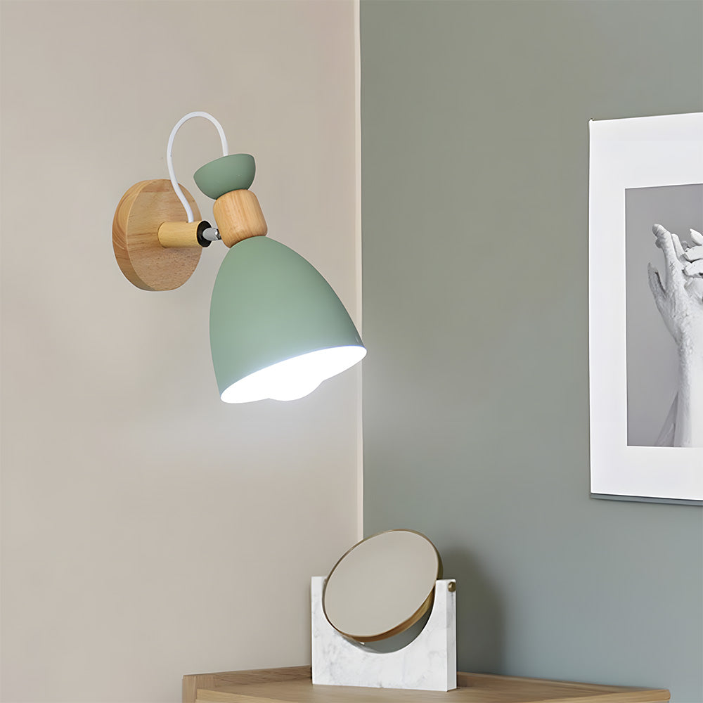 Wooden Wall Sconce - Modern Design for Cozy Indoor Ambiance 4