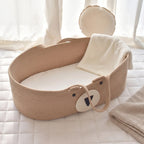 Woven Moses Basket - Durable, Breathable Baby Bassinet 7