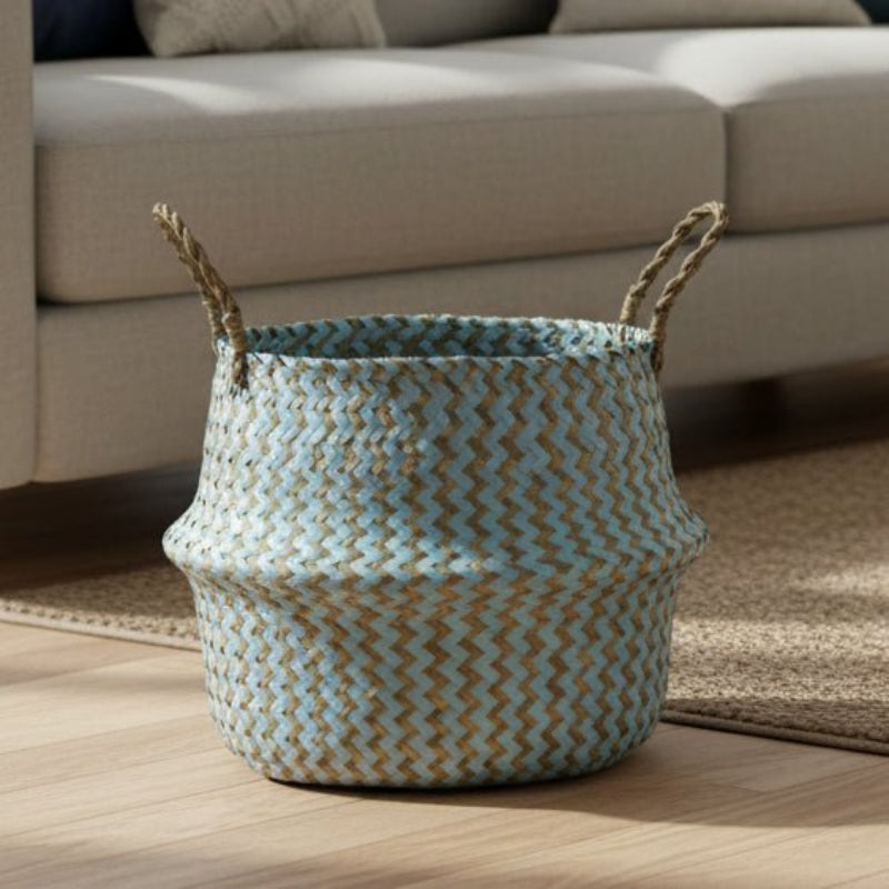 Woven Plant Basket - Versatile Storage & Stylish Home Decor Solution 0