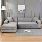 Wrinkle-Resistant Sofa Cover Washable Stretch Fabric Multiple Sizes 2