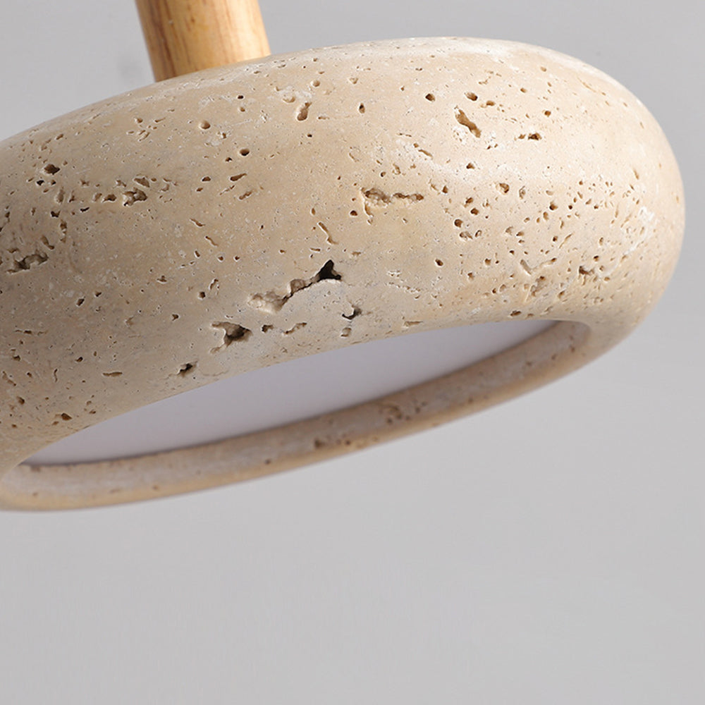 Yellow Travertine Pendant Light - Elegant Kitchen Pendant Lighting Design 8
