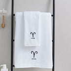 Zodiac Towel Set - Best Bath Towels, Soft Cotton, Fast-Dry Design 0