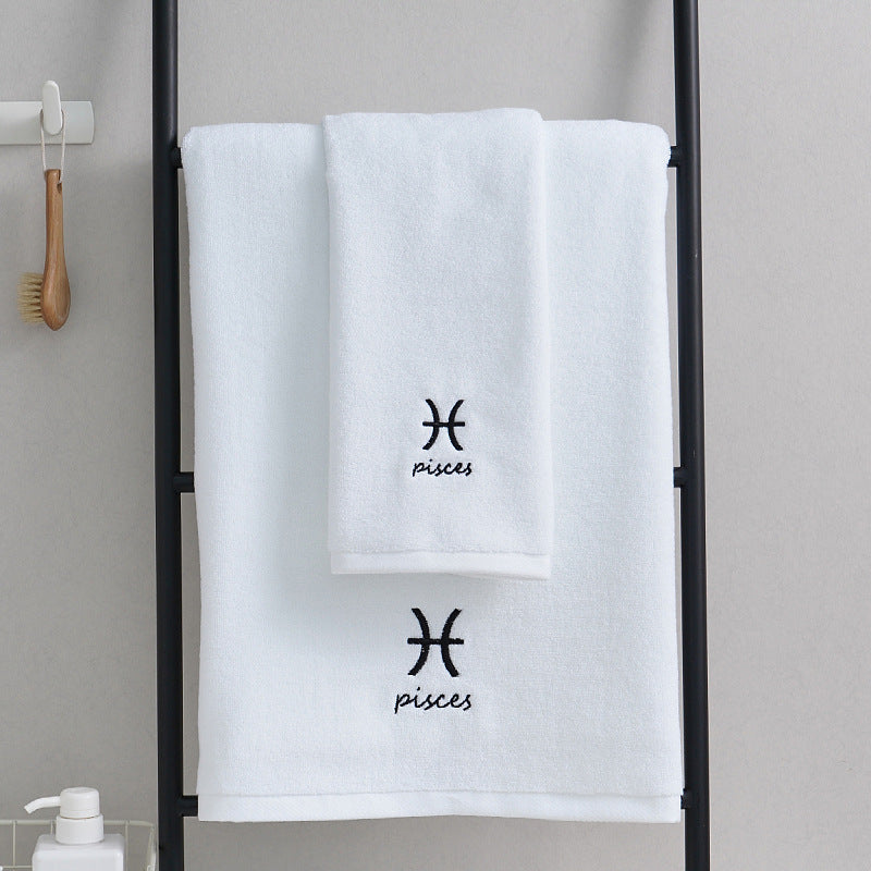 Zodiac Towel Set - Best Bath Towels, Soft Cotton, Fast-Dry Design 15