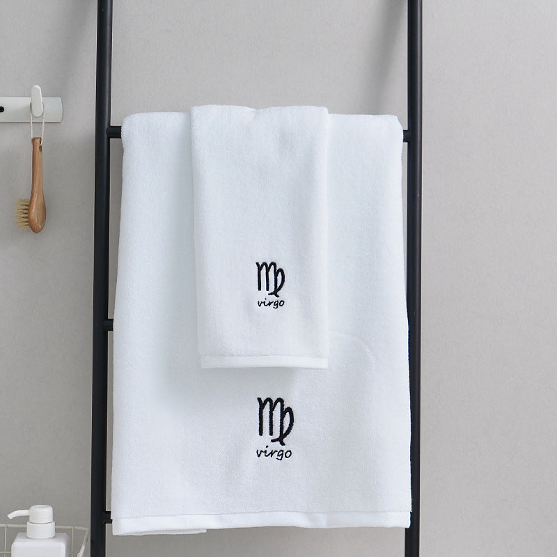 Zodiac Towel Set - Best Bath Towels, Soft Cotton, Fast-Dry Design 18