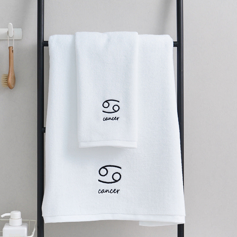 Zodiac Towel Set - Best Bath Towels, Soft Cotton, Fast-Dry Design 21