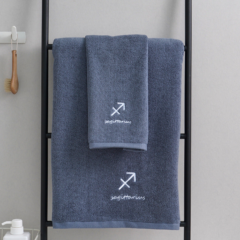 Zodiac Towel Set - Best Bath Towels, Soft Cotton, Fast-Dry Design 23