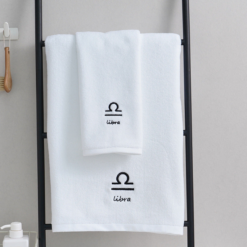 Zodiac Towel Set - Best Bath Towels, Soft Cotton, Fast-Dry Design 24