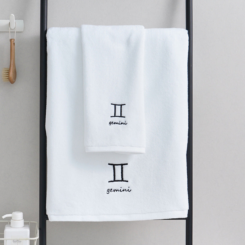 Zodiac Towel Set - Best Bath Towels, Soft Cotton, Fast-Dry Design 26