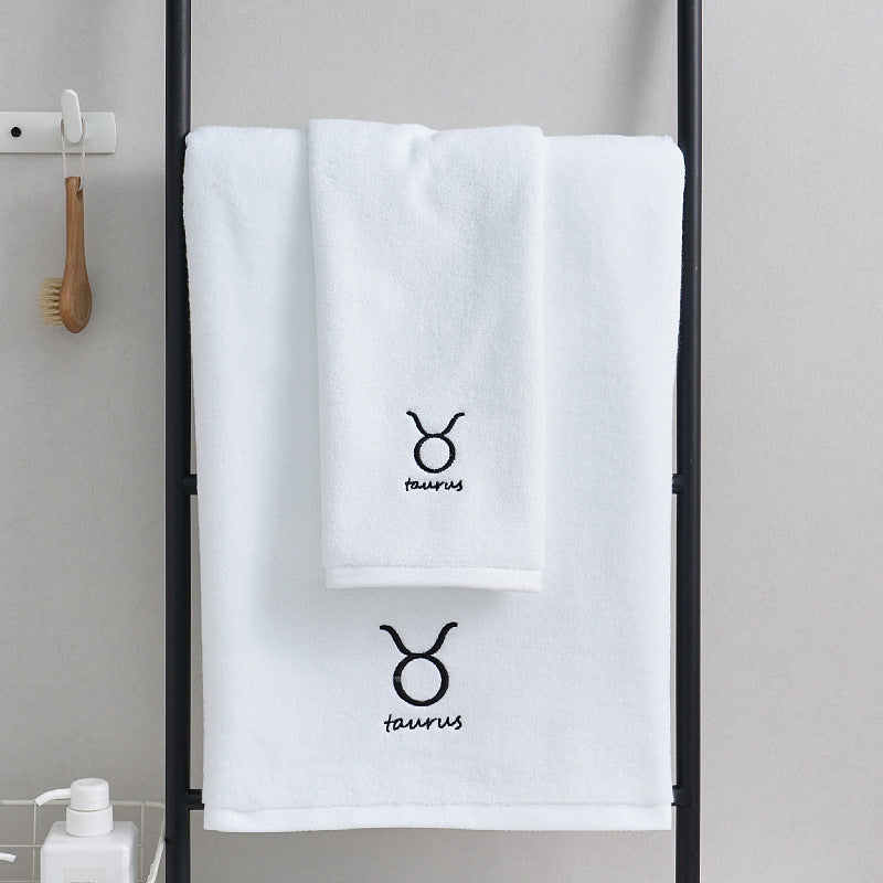 Zodiac Towel Set - Best Bath Towels, Soft Cotton, Fast-Dry Design 29