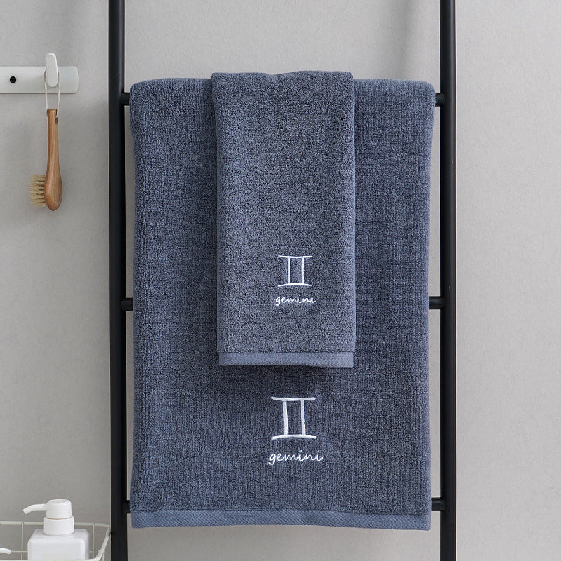Zodiac Towel Set - Best Bath Towels, Soft Cotton, Fast-Dry Design 31