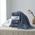 Zodiac Towel Set - Best Bath Towels, Soft Cotton, Fast-Dry Design 8