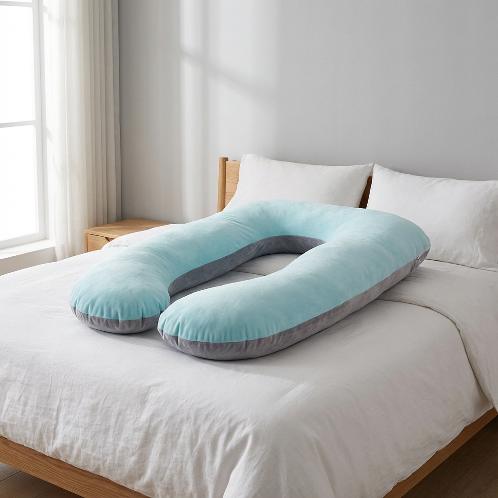 Hypoallergenic Full Body Pillow for Stress Relief and Comfort