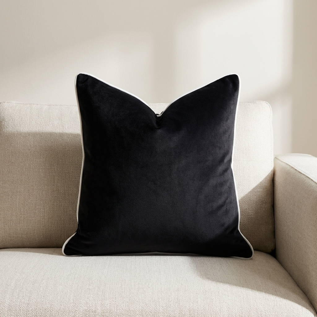 Velvet Cushion Cover - Soft, Durable & Stylish Sofa Cushion Covers 00