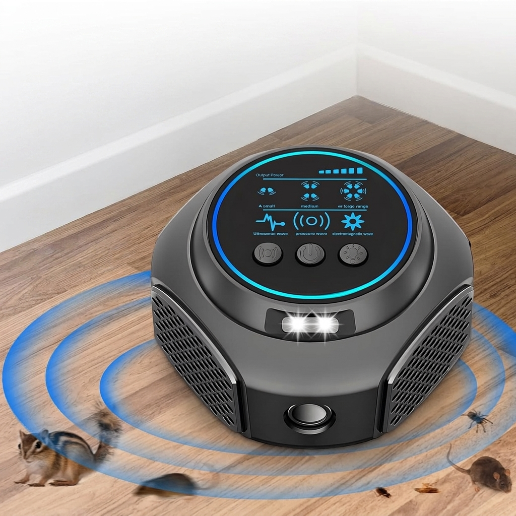 Ultrasonic Pest Repeller Plug In 25–45 kHz 6–8W Indoor Coverage Device 2