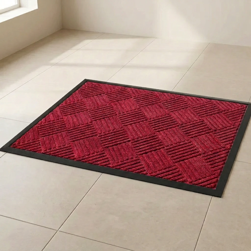 Heavy-Duty Non-Slip Floor Mat for High-Traffic Areas – Dirt-Trapping and Waterproof Entrance Mat 0