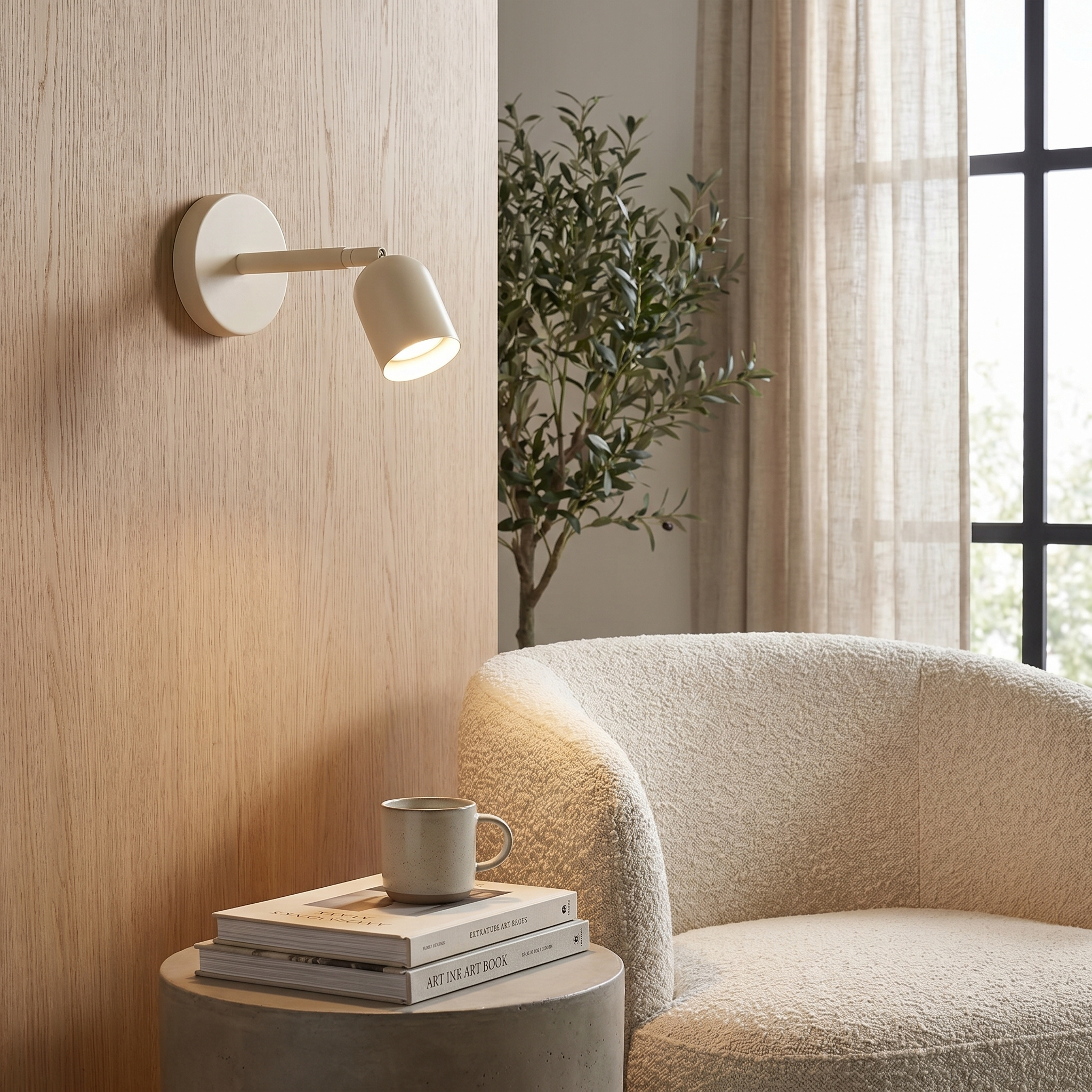 Adjustable Wall Sconce, Rotatable Arm, Iron Frame, Wall Mounted 2