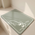 Absorbent Kitchen Mat, Microfiber, Non-slip Backing, Quick Drying