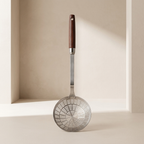 Skimmer Strainer, Long Handle, Round Basket, Hanging Hole