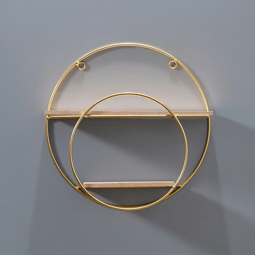 Decorative Wall Shelf, Wall Mounted, Multi Level, Display Shelf 3