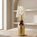 Bottle Lamp Rechargeable LED Touch Control 3 Color Lighting 1