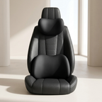 Car Seat Support Set Memory Foam Neck and Lumbar Cushions 1