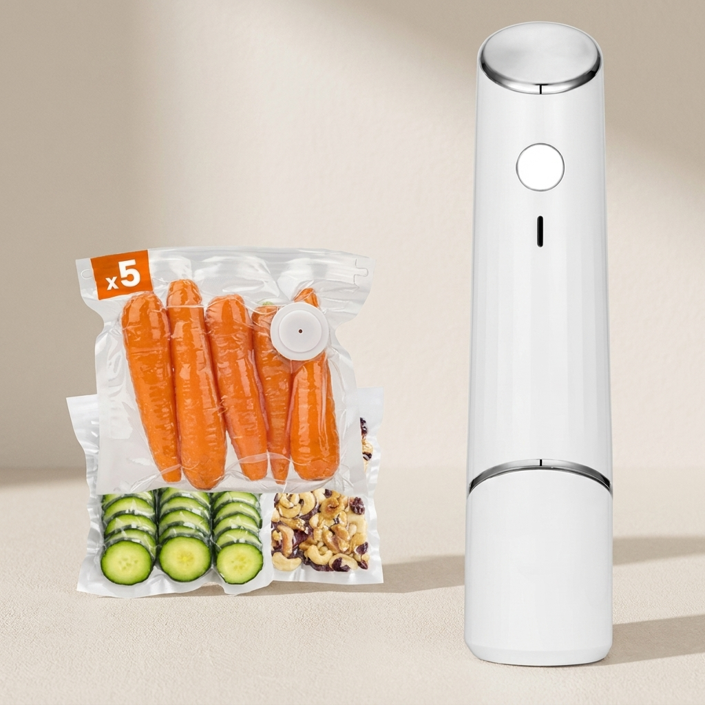 Handheld Vacuum Sealer, Rechargeable, Portable, Automatic Shut Off