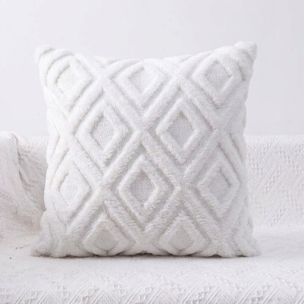Cushion Cover Textured Weave Standard Size Machine Washable