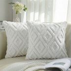 Cushion Cover Textured Weave Standard Size Machine Washable