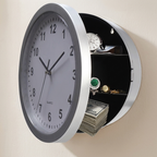Hidden Storage Wall Clock, Secret Compartment, Battery Operated
