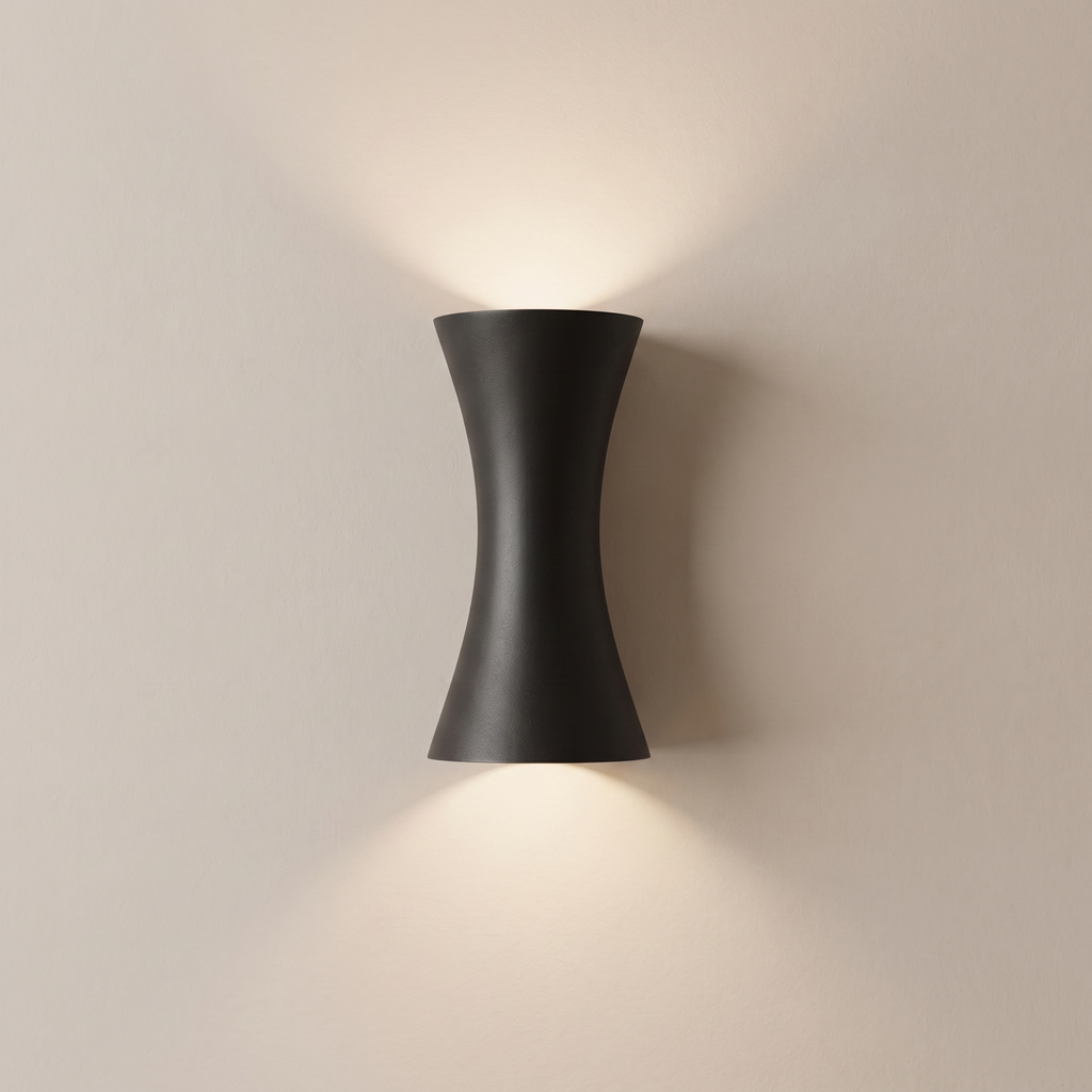 Wall Light, Wall Mounted, LED Compatible, Matte Black