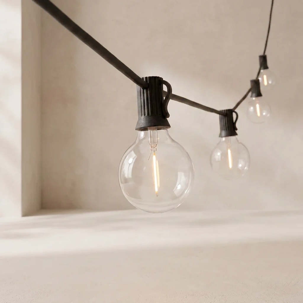 Festoon Lights Warm White LED Indoor Outdoor