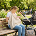 Nursing Cover with Adjustable Neck Strap Breathable Full Coverage