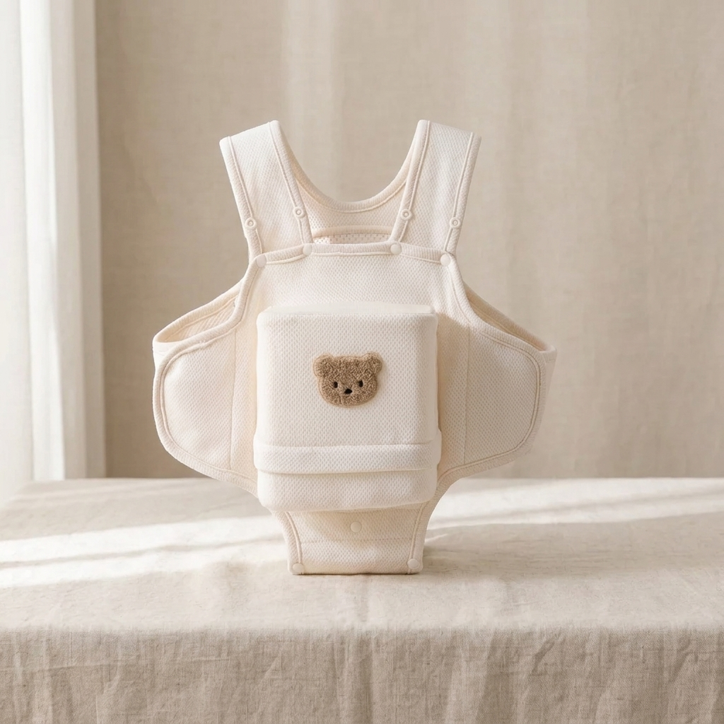Baby Anti-Roll Positioner with Contoured Design and Lightweight Construction