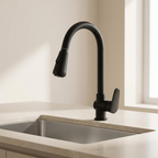Touch Kitchen Faucet with Pull-Out Spray Head Single Lever