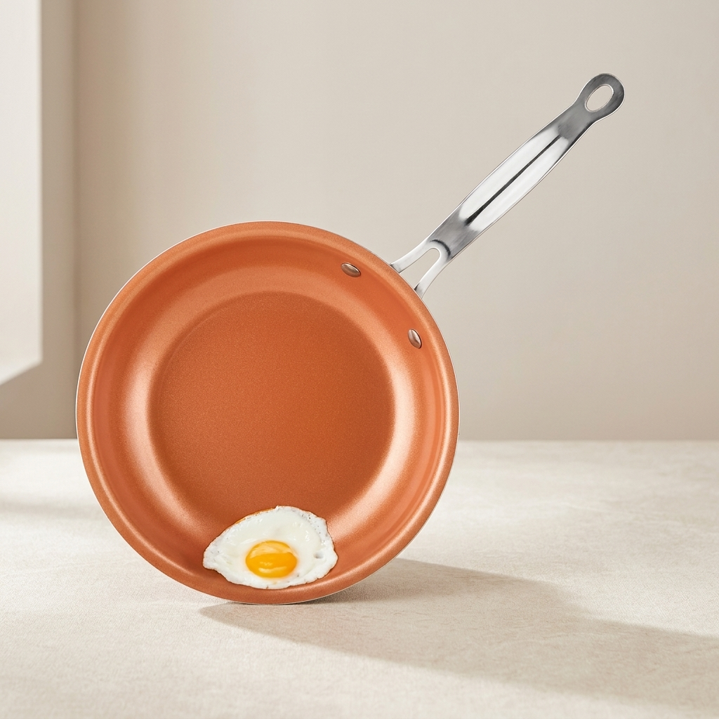 Non Stick Frying Pan with Ceramic Coating for Gas & Induction