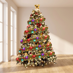 Christmas Garland with Multicolour LED Lights 2m or 5m