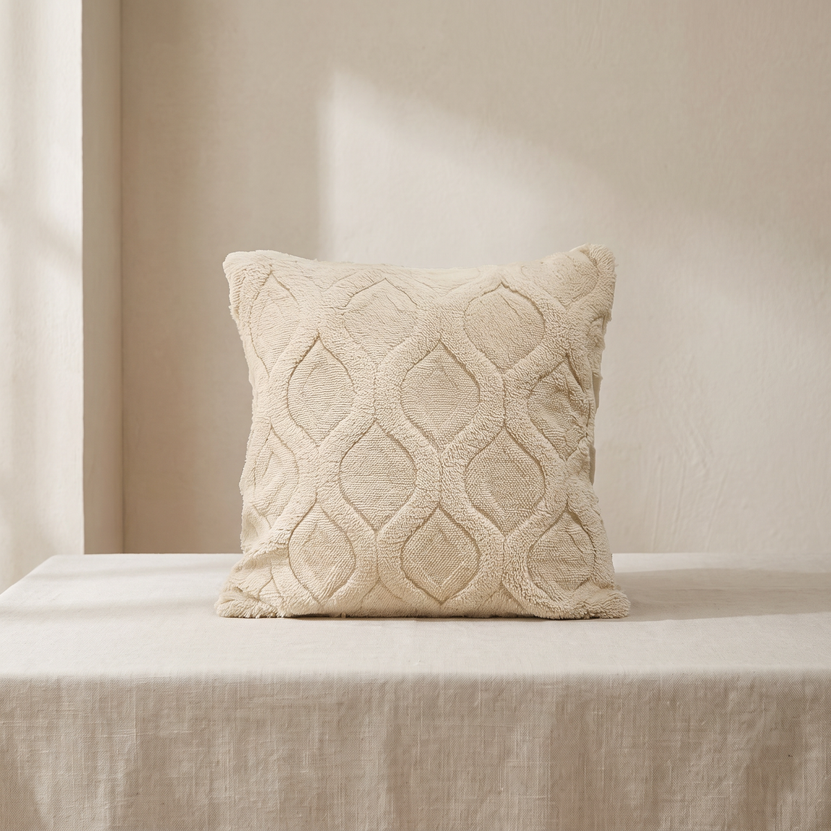 Cushion Cover Textured Weave Standard Size Machine Washable