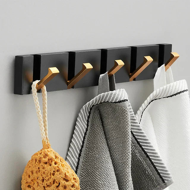 Foldable Space Aluminum Wall Hook – Space-saving & Durable Hanging Hook 4