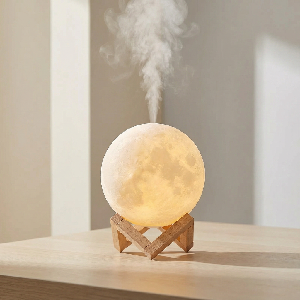 2-in-1 Humidifier Lamp