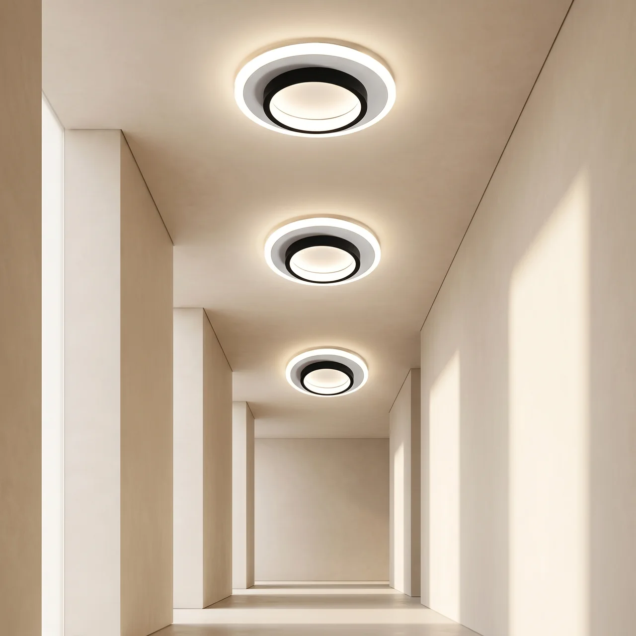 Ceiling Light Round Acrylic