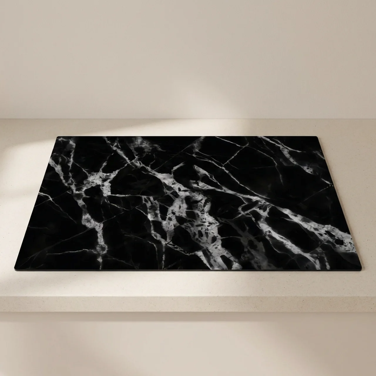 Dish Drying Mat Marble Design Absorbent Fabric Non Slip Kitchen Mat