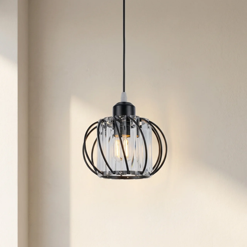 Pendant Light Nordic Glass Globe Design E27 E26 Single Light for Hallway